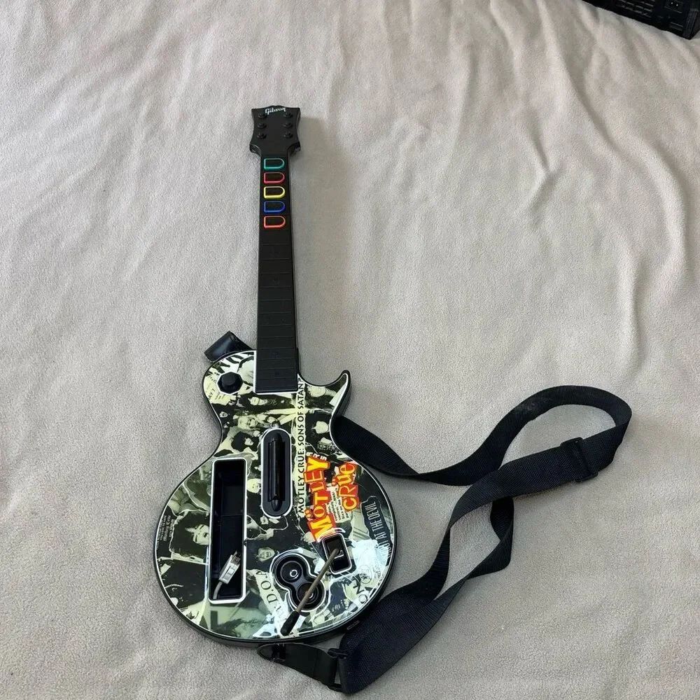 Guitar Hero Red Octane Gibson Les Paul 95125.805 Nintendo Wii Guitar
